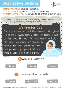 Special Day Worksheet